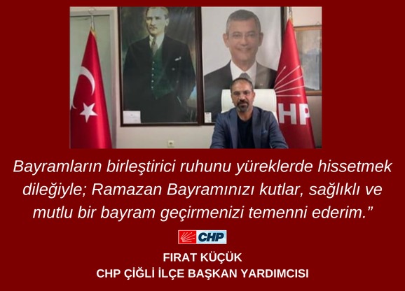 ” Bayramların birleştirici ruhunu y&uuml;reklerde hissetmek dileğiyle; Ramazan Bayramınızı kutlar,