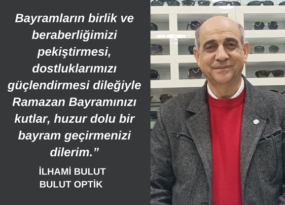 ” Bayramların birlik ve beraberliğimizi pekiştirmesi,dostluklarımızı g&uuml;&ccedil;lendirmesi dileğiyle Ramazan Bayramınızı
