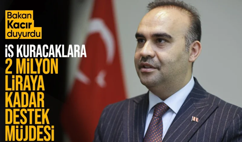 KOSGEB, iş kuracak girişimcilere 2 milyon TL'ye kadar destek verecek.