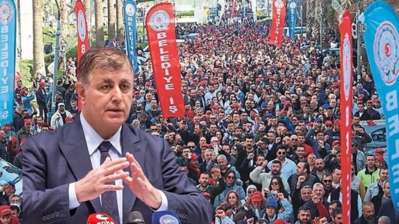 İzmir Büyükşehir Belediye Başkanı Cemil Tugay, eski Başkan Tunç Soyer