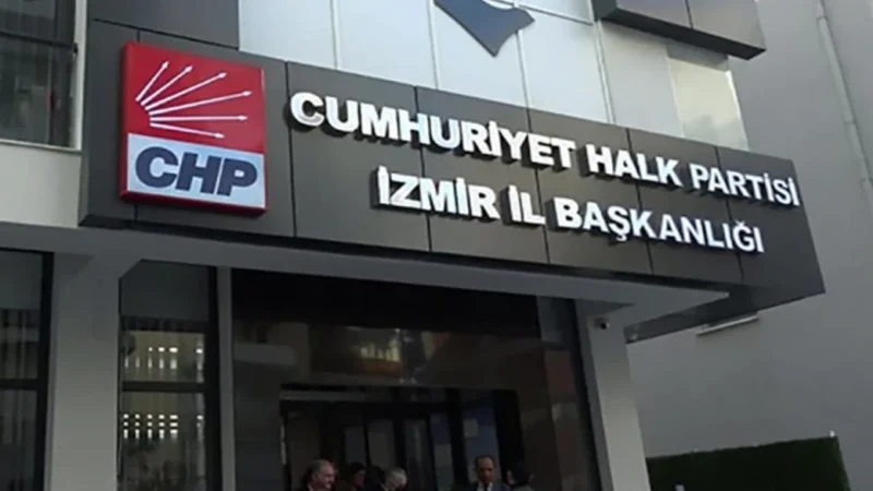 CHP İzmir İl Başkanlığı, İstanbul Büyükşehir Belediye Başkanı Ekrem İmamoğlu'nun