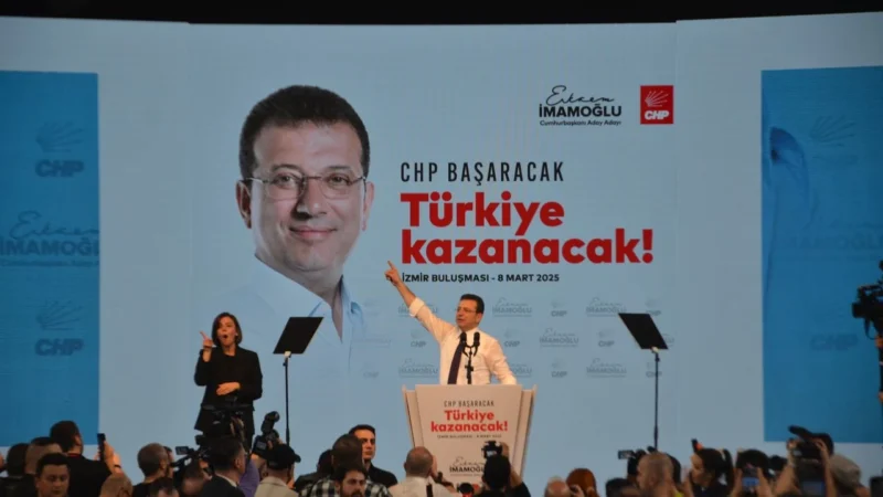 Cumhuriyet Halk Partisi'nin (CHP) cumhurbaşkanı adayı ve İstanbul büyükşehir Belediye