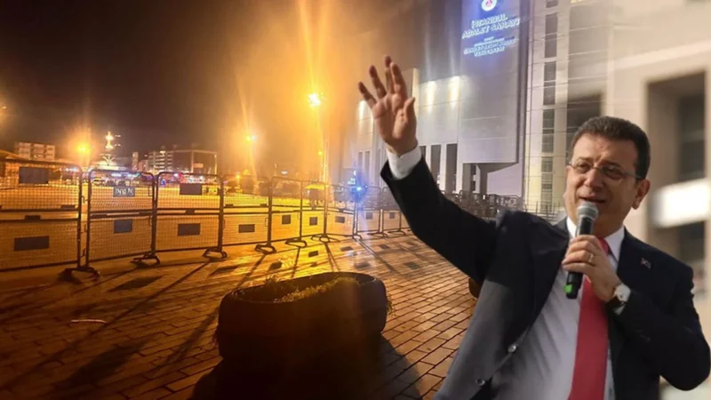 İstanbul Belediyesi soruşturmaları kapsamında gözaltına alınan İBB Başkanı Ekrem İmamoğlu'nun,