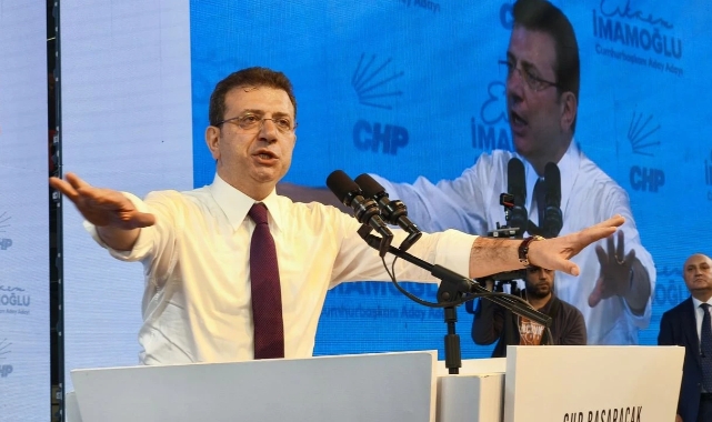İstanbul Büyükşehir Belediye Başkanı Ekrem İmamoğlu, Cumhuriyet Halk Partisi’nin (CHP)