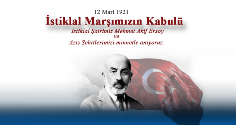 Mehmet Akif Ersoy’un kaleme aldığı, Osman Zeki Üngör tarafından bestelenen