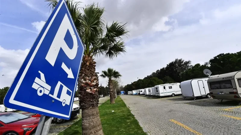 İzmir Büyükşehir Belediyesi, İnciraltı Karavan Parkı’nda kapasite artışına giderek 93