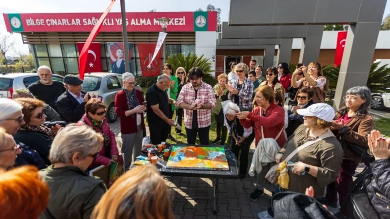 Karşıyaka Belediyesi’nin düzenlediği 17-24 Mart Yaşlılara Saygı Haftası etkinlikleri, Mangala