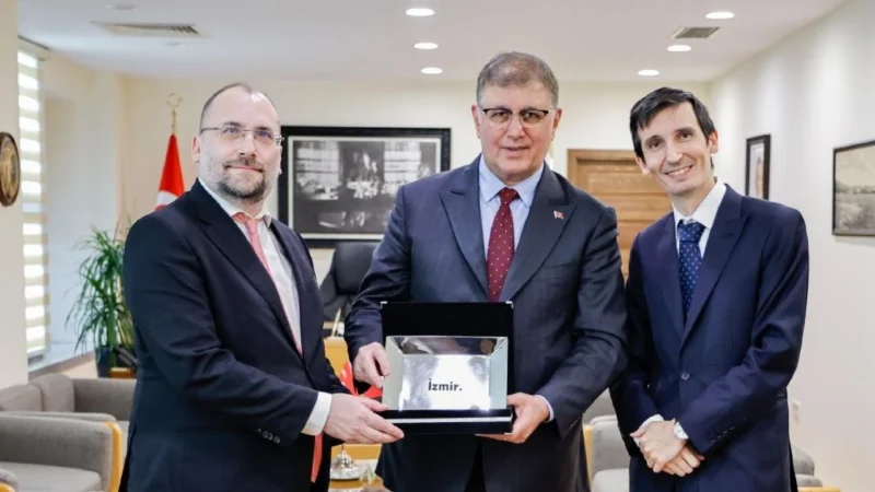 İzmir Büyükşehir Belediye Başkanı Dr. Cemil Tugay, İtalya Dışişleri Bakanlığı