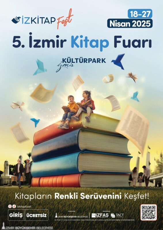 Kitapseverlerin heyecanla beklediği İZKİTAP-5. İzmir Kitap Fuarı imza günü, etkinlik