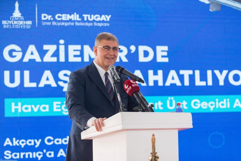 İzmir Büyükşehir Belediyesi, Gaziemir trafiğine nefes aldıracak Hava Eğitim Yolu