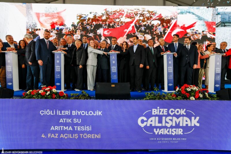 İzmir Büyükşehir Belediyesi şehrin en önemli çevre yatırımlarından birini tamamlayarak