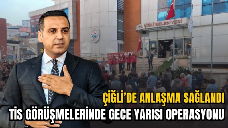 Çiğli Belediyesi’ne bağlı ÇİBEL’de, işçilerin bir süredir sürdürdüğü grev, dün