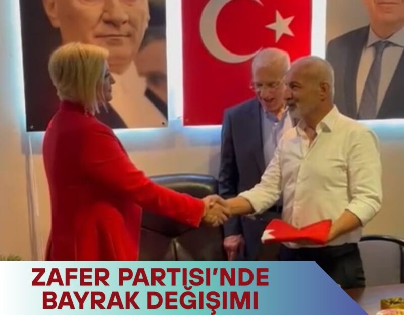 Zafer Partisi Buca İlçe Başkanlığı’nda görev değişimi yaşandı.