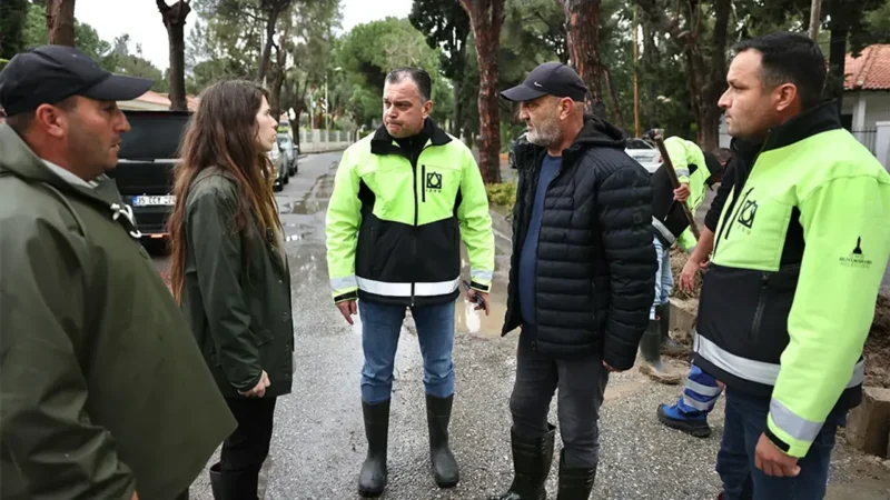 Çeşme, son 24 saatte Türkiye’nin en yoğun yağışını aldı. Çeşme
