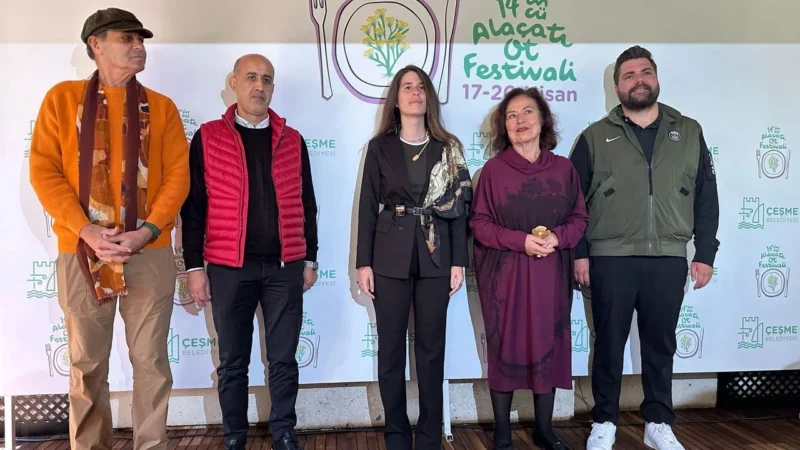 14. Alaçatı Ot Festivali, 17-20 Nisan tarihleri arasında ziyaretçilerini ağırlayacak.