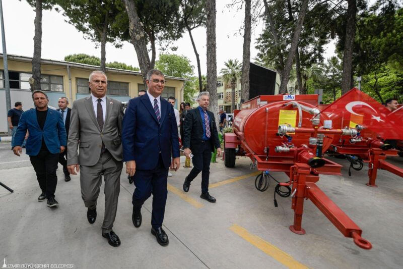 İzmir Büyükşehir Belediyesi, afet yönetimi vizyonu doğrultusunda kent genelinde yangınla