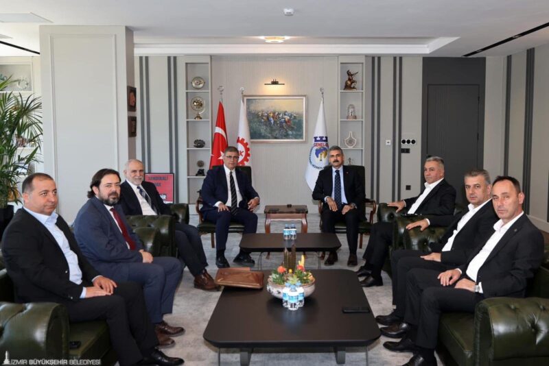 İzmir Büyükşehir Belediye Başkanı Dr. Cemil Tugay, Ankara temasları sırasında