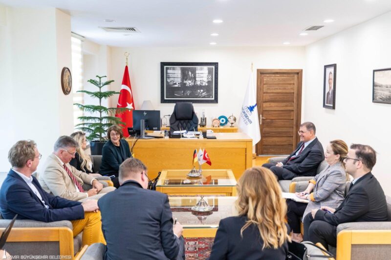 İzmir Büyükşehir Belediye Başkanı Dr. Cemil Tugay Almanya, Finlandiya ve