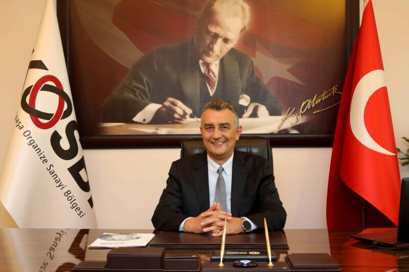 Kemalpaşa Organize Sanayi Bölgesi (KOSBİ) Yönetim Kurulu Başkanı Erol Diren,