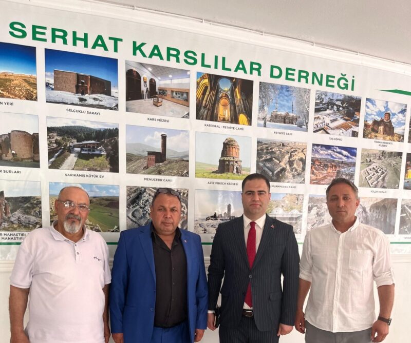 İzmir’de faaliyet gösteren Öz Serhat Karslılar Derneği Başkanı Bülent Tazegül,