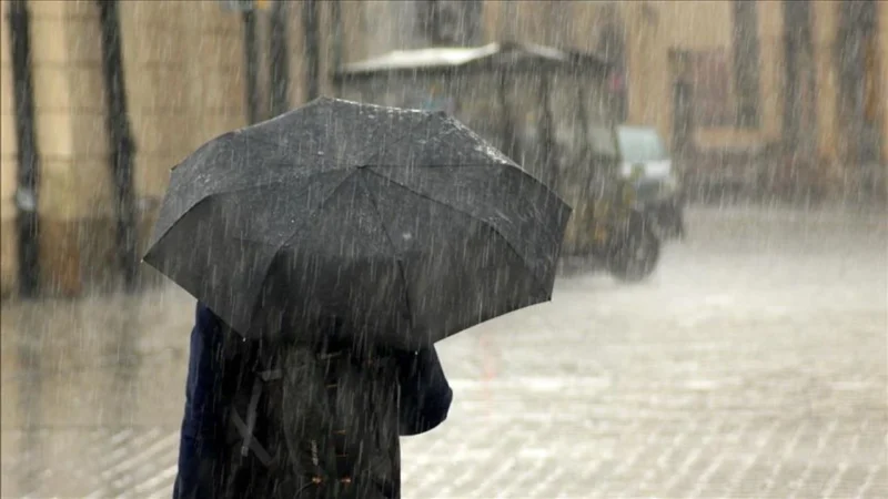 Meteoroloji Genel Müdürlüğü, toplam 10 il için kuvvetli sağanak yağış