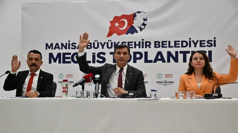 AKP Manisa il başkanı Süleyman Turgut, Ferdi Zeyrek’in yaşamını yitirmesinin