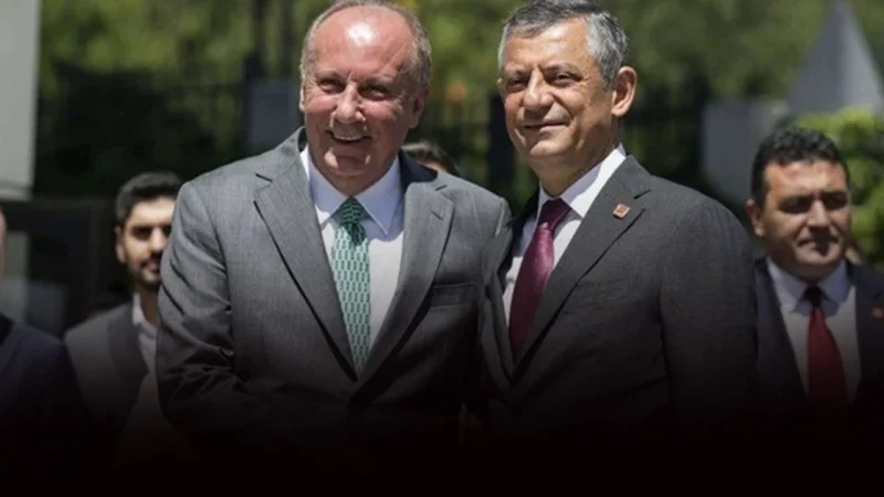 Memleket Partisi Genel Başkanı Muharrem İnce, Cumhuriyet Halk Partisi’ne (CHP)