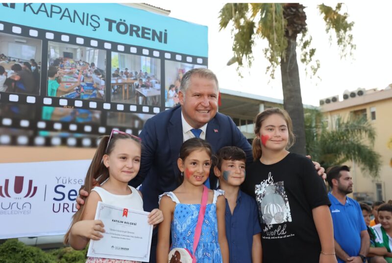 Urla Belediyesi, çocuklar ve gençler için dopdolu bir yaz programı