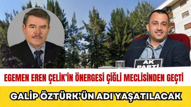 Çiğli Belediyesi Mayıs Meclisi'nde AK Parti Meclis Üyesi Egemen Eren