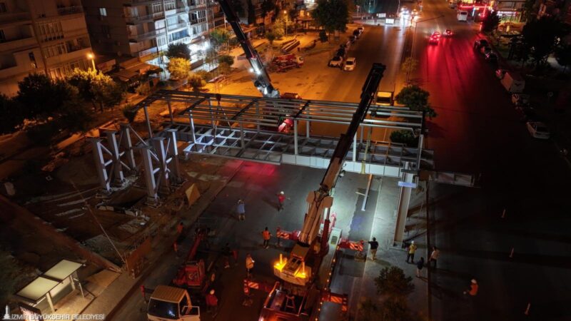 İzmir Büyükşehir Belediyesi güvenli ve konforlu ulaşım için Karşıyaka Yeni