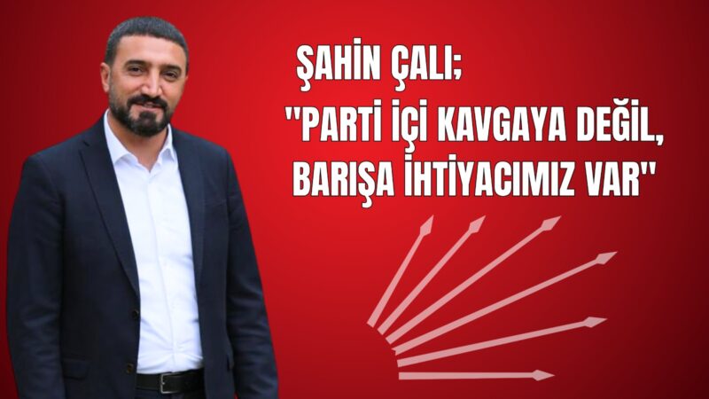 CHP Çiğli Meclis Üyesi ve iş insanı Şahin Çalı, yaklaşan