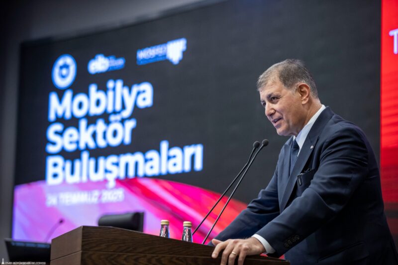 İzmir Büyükşehir Belediye Başkanı Dr. Cemil Tugay, “Mobilya Sektör Buluşmaları”na