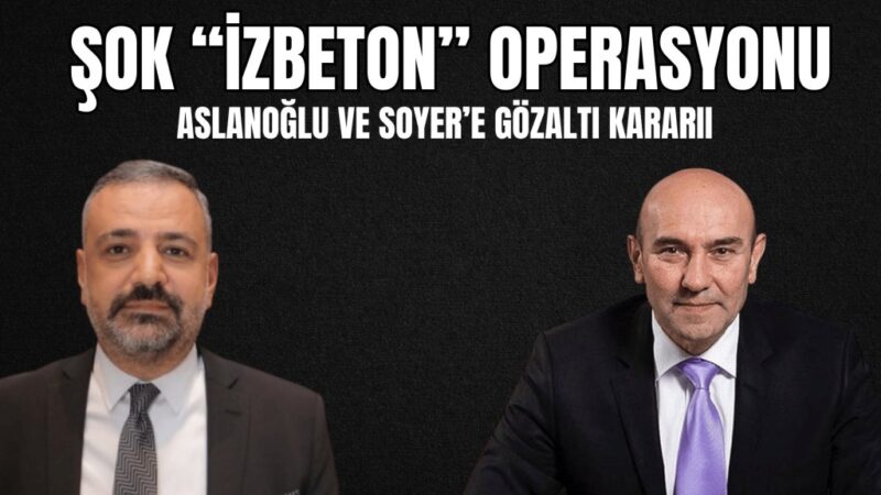 İzmir Cumhuriyet Başsavcılığı tarafından yürütülen "yolsuzluk" ve "ihaleye fesat karıştırma"