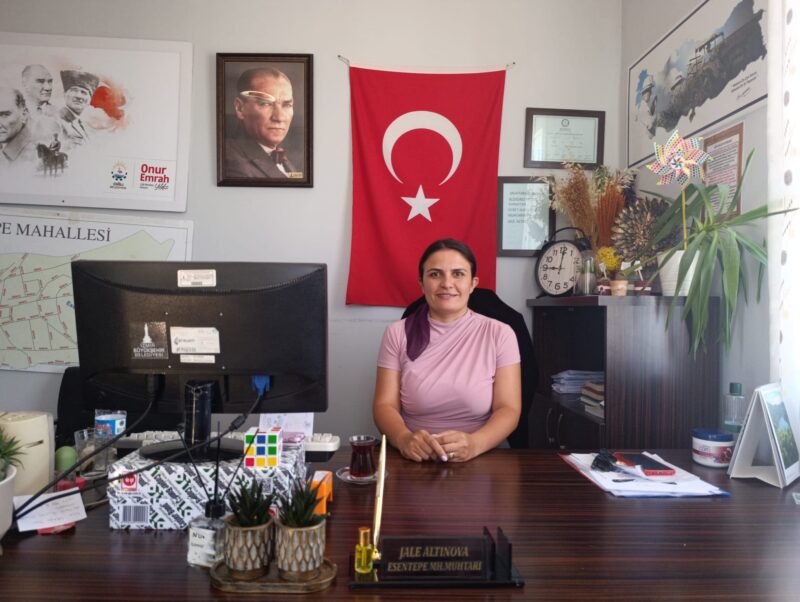 Esentepe Muhtarı Jale Altınova: “Mahallemiz üvey evlat muamelesi görüyor. Vatandaşların