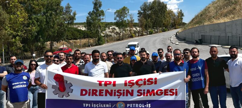 İZMİR – İzmir’de Amerikan sermayeli TPI Kompozit’te çalışan 2.154 işçi,