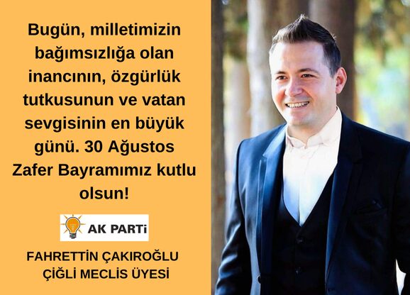Bugün, milletimizin bağımsızlığa olan inancının, özgürlük tutkusunun ve vatan sevgisinin