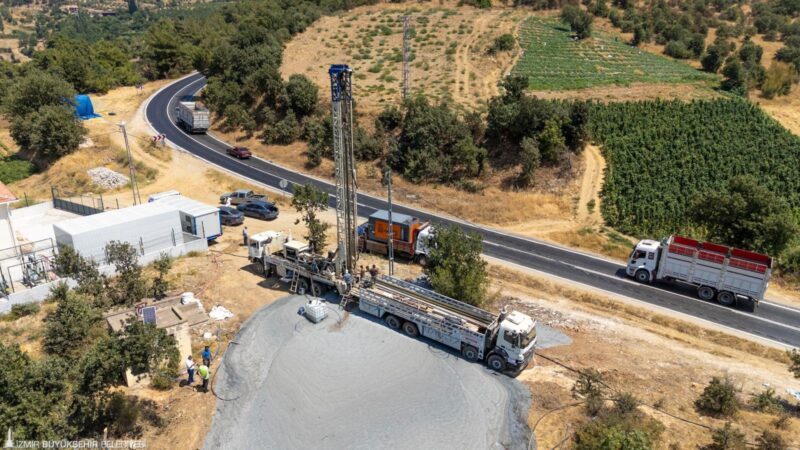 İzmir Büyükşehir Belediyesi İZSU Genel Müdürlüğü kentin içme suyu altyapısını