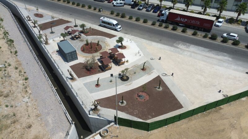 KOSBİ, Gazi Bulvarı’nda hayata geçirdiği yeni park alanıyla çalışanlara ve