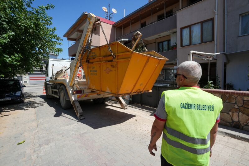 Gaziemir Belediyesi, ev ve iş yerlerinde yapılan tadilatların ardından ortaya