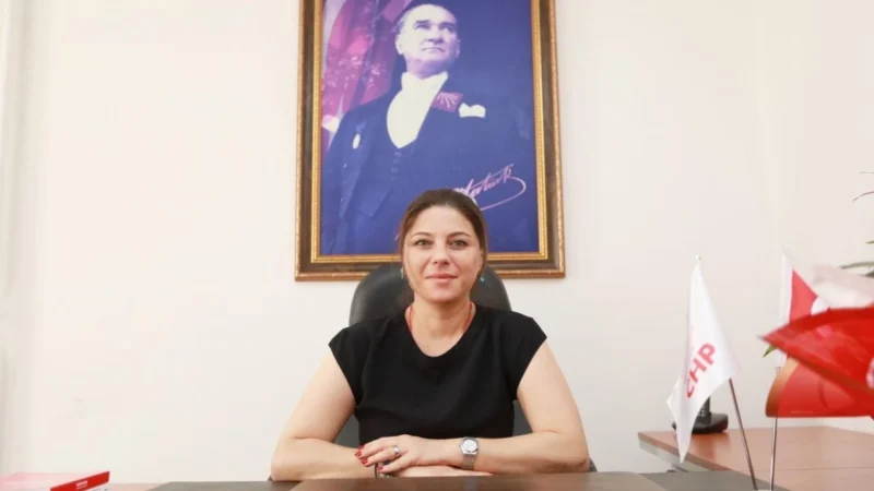 CHP Selçuk İlçe Başkanı İpek Onbaşıoğlu, hükümetin ilçede hayata geçirmeyi