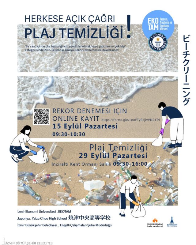 Yaizu Chuo Lisesi’nin Japonya ve dünya genelinde yürüttüğü plaj temizliğini