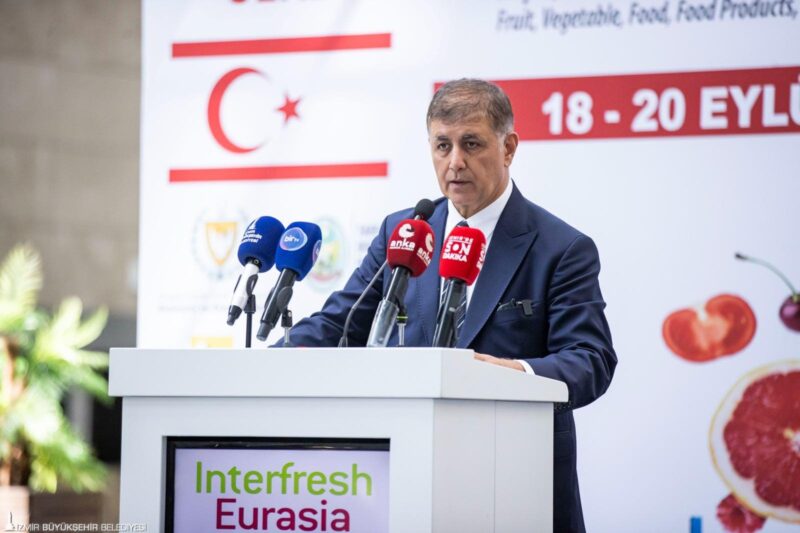 
İzmir Büyükşehir Belediyesi'nin ev sahipliğinde Fuar İzmir'de düzenlenen Interfresh Eurasia–Meyve,