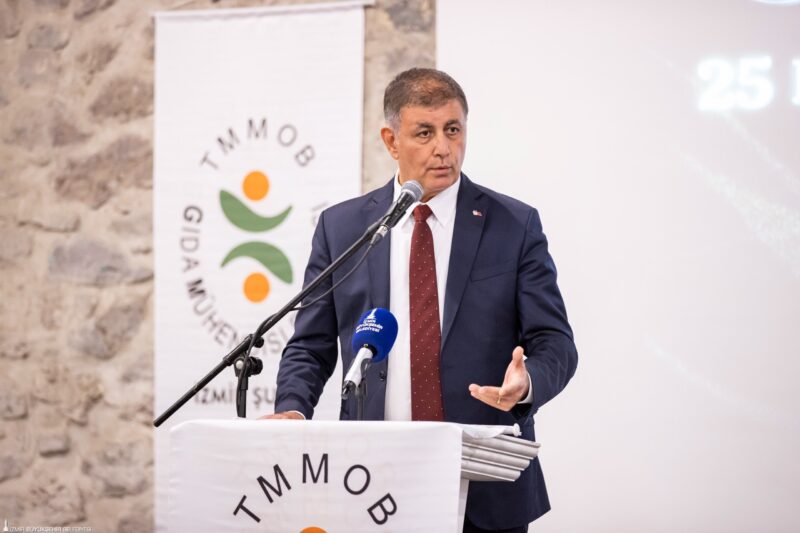 İzmir Büyükşehir Belediye Başkanı Dr. Cemil Tugay, Gıda Mühendisleri Odası