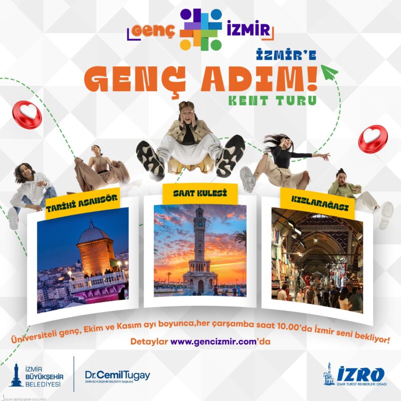 İzmir Büyükşehir Belediyesi, üniversite eğitimi için kente gelen öğrencilere “Genç