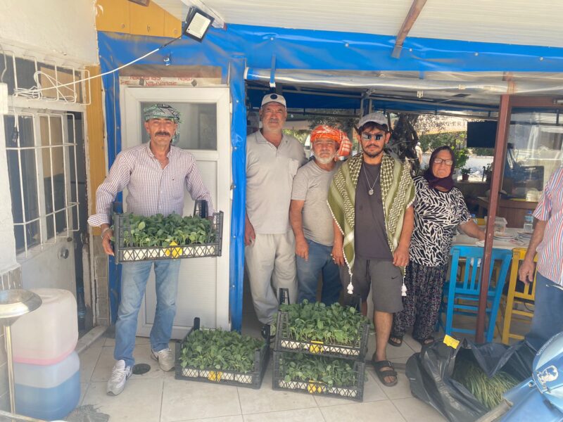 Urla Belediyesi, kırsal mahallelerde üretimi güçlendirmek ve alternatif ürün çeşitliliğini