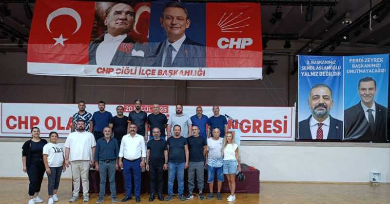 Cumartesi günü Cumhuriyet Halk Partisi (CHP) İzmir’de 5 ilçede kongre