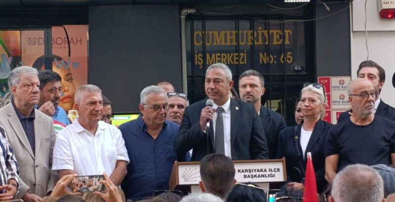 CHP Karşıyaka’da çarşamba günkü kongre öncesi 25 aydır görevde olan