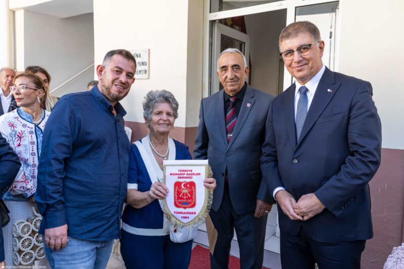 İzmir Büyükşehir Belediye Başkanı Dr. Cemil Tugay, Türkiye Muharip Gaziler