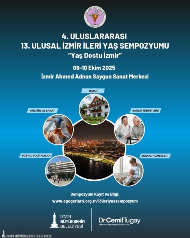 İzmir Büyükşehir Belediyesi’nin Ege Geriatri Derneği iş birliği ile bu
