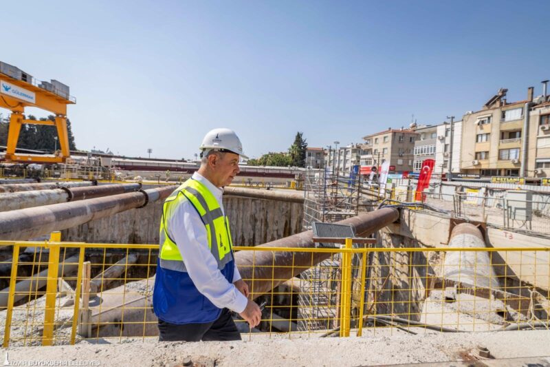 2026 yılı sona ermeden Buca Metrosu’nun temel kazılarını tamamlamayı hedefleyen